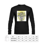 Custom Gildan Men's Long sleeve T-shirt T08 - Image 4
