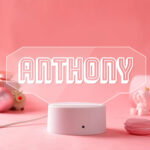 Custom Gaming LED Sign Gamer Tag Night Light - 15 Fonts - Image 2