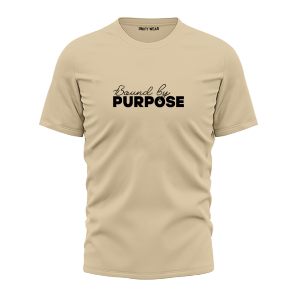Grey "Strive for Progress, Not Perfection" Bold Print Round Neck T-shirt