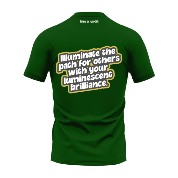 Illuminate Brilliance Green Round Neck T-shirt