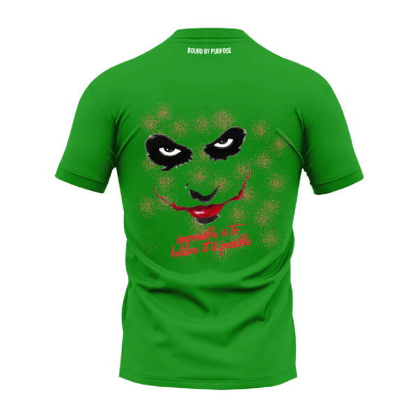 “Impossible is to Believe that it is Possible” Green Round Neck T-Shirt