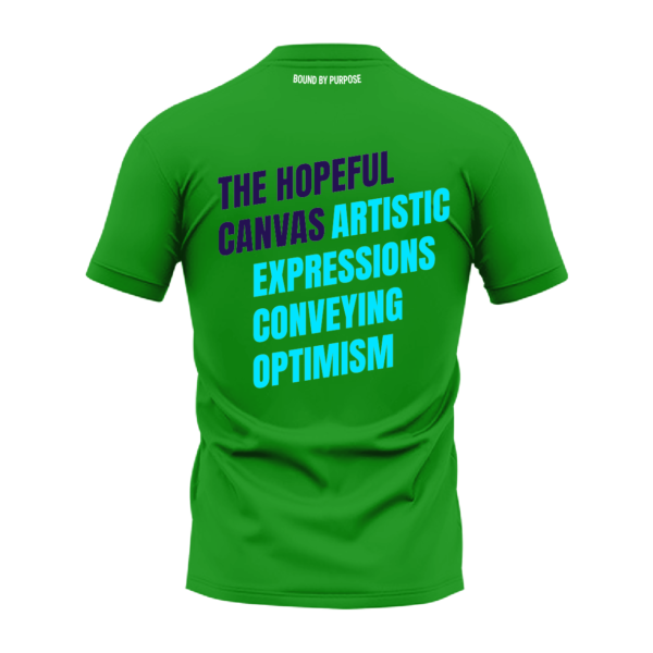 The Hopeful Canvas Artistic Expressions T-Shirt - Green