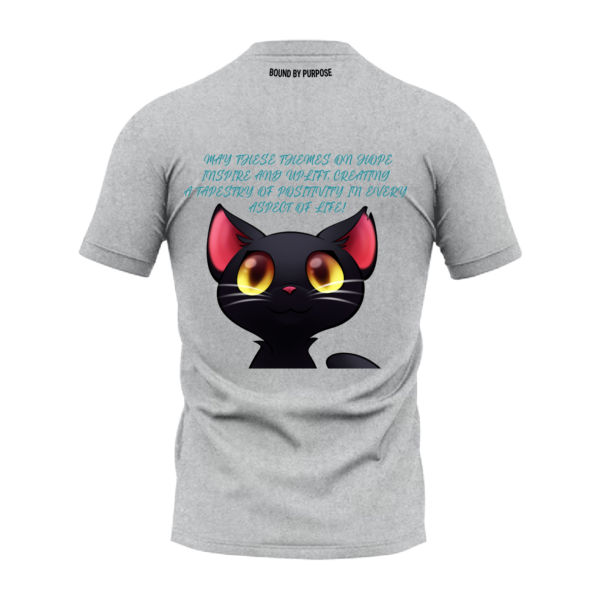 Inspire & Uplift Quote Gray Round Neck T-Shirt
