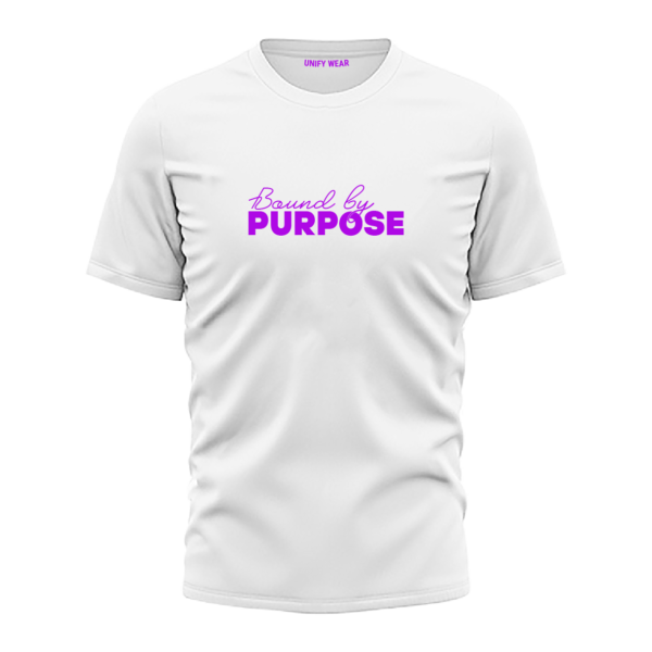 Men's White Round Neck T-Shirt - "Believe in Possibilities" Design
