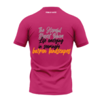 The Hopeful Desert Bloom Bold Print Pink Round Neck T-Shirt - Image 3