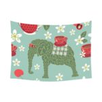 Polyester Peach Skin Wall Tapestry 80" x 60"