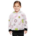 Little Girls' Long Sleeve Hoodie - Image 5