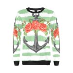 Women's All Over Print Sweatshirt (Model H18) - Image 3