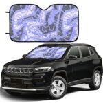 Auto Sun Shade 51.6" x 27.6" - Image 4