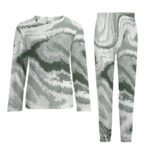 Unique Design Men's Pajama Suit - Image 3