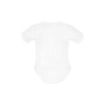 Baby Powder Organic Short Sleeve One Piece Model T28（One Side Printing） - Image 3