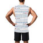 Men's Open Sides Workout Tank Top (T72) - Image 2