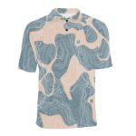 Men's All Over Print Polo Shirt (T55) - Image 2