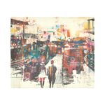 Cotton Linen Wall Tapestry 60" x 51"