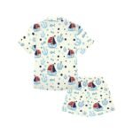 Little Boys' V-Neck Short Pajama Set (Sets 11) - Image 2