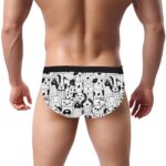 Men's All-Over Print Boxer Briefs (Model L10) - Image 4