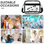 (All Printing) Transparent satchel set Two piece 2024 New - Image 3