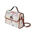 Waterproof Canvas Bag-Brown (All Over Print) (1641) - Image 2