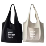 Stylish Grocery Shopper Bag with Pocket - Image 5