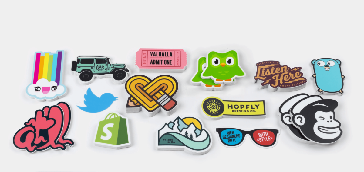 Vibrant Die-Cut Stickers - Image 1