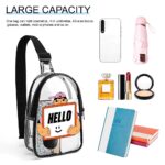 (All Printing) Transparent chest bag - Image 4