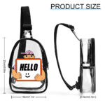(All Printing) Transparent chest bag - Image 5