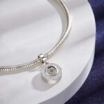 Custom Projection Charm Creative Diamond Design Gifts for Couple - Image 2