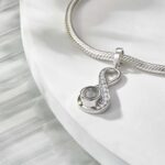 Custom Photo Projection Charm Infinite Love Pendant Gifts - Image 4