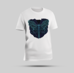 Bold Crocodile Graphic T-shirt – White