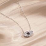 Evil Eye Projection Necklace Custom Photo Necklace - Image 2
