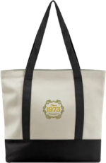 Modern Style Two-Tone Tote Bag - Image 4