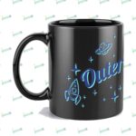 Unique Design Black Coffee Mug