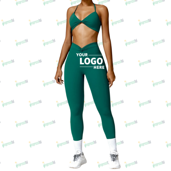 Women's Athletic Elegance Quick-Dry Fitness Outfit Set