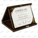 Natural Elegance Wooden Horizontal Plaque