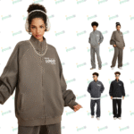 Wholesale Heavy-Duty Zippered Washed Apparel