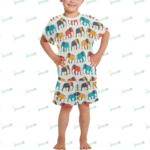 Little Girls' Short Pajama Set (Sets 01)