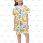 Big Girls' Short Pajama Set (Sets 01)