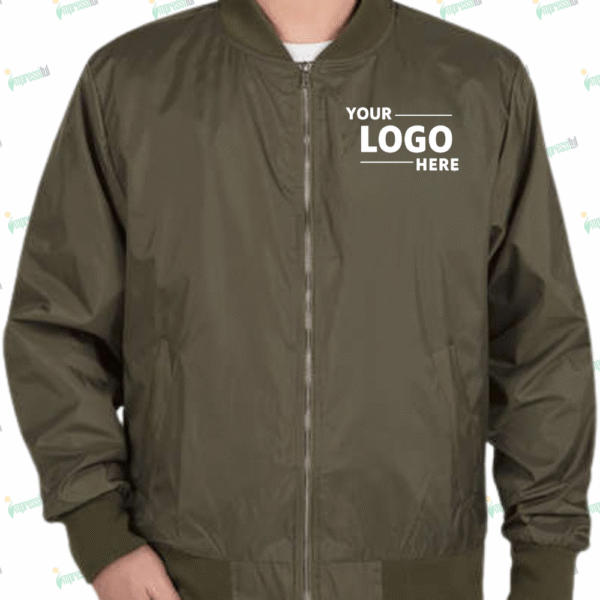 Effortless Edge Classic Bomber Jacket