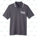 Devon & Jones CrownLux Plaited Tipped Performance Polo