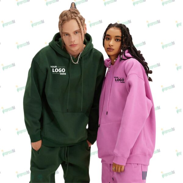 Men's Wear Plus Velvet Thickened Hooded