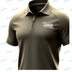 Classic Zipper Polo Shirt