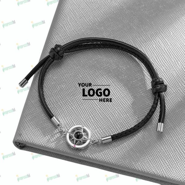 Custom Projection Bracelet Compass Trendy Simple Gifts for Men