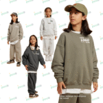 Round Neck solid Color Sweatshirt