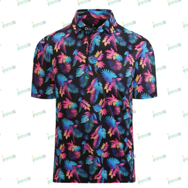 Tropical Vibes Hawaiian All-Over-Print Shirt