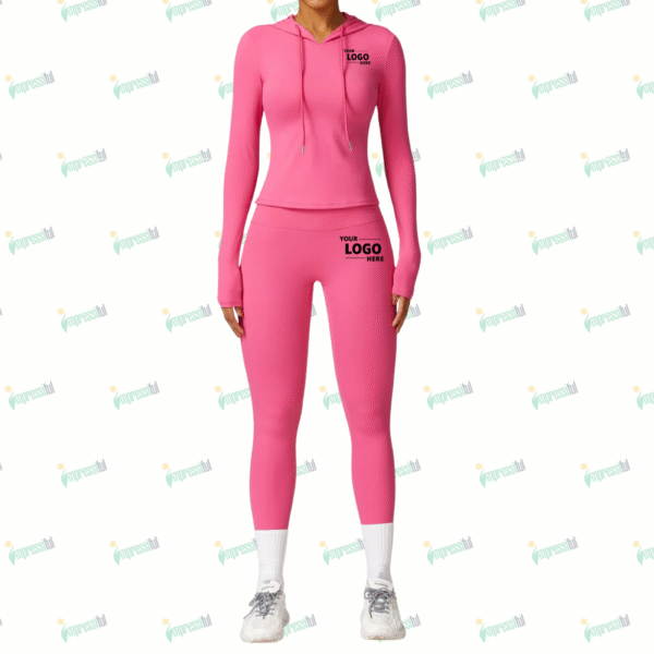 Women's Tight-Fitting Long-Sleeved Outfit Yoga Set