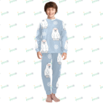 Big Boys' Crew Neck Long Pajama Set (Sets 18)