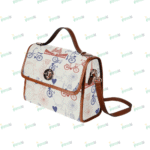 Waterproof Canvas Bag-Brown (All Over Print) (1641)