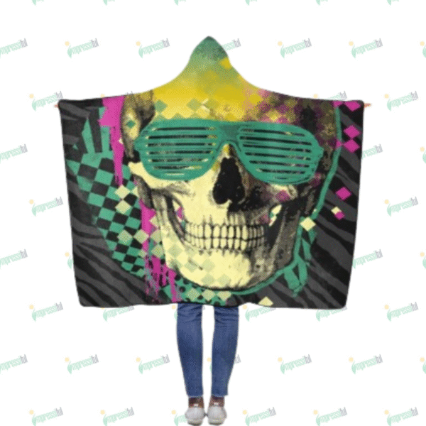 Flannel Hooded Blanket 50"x60"