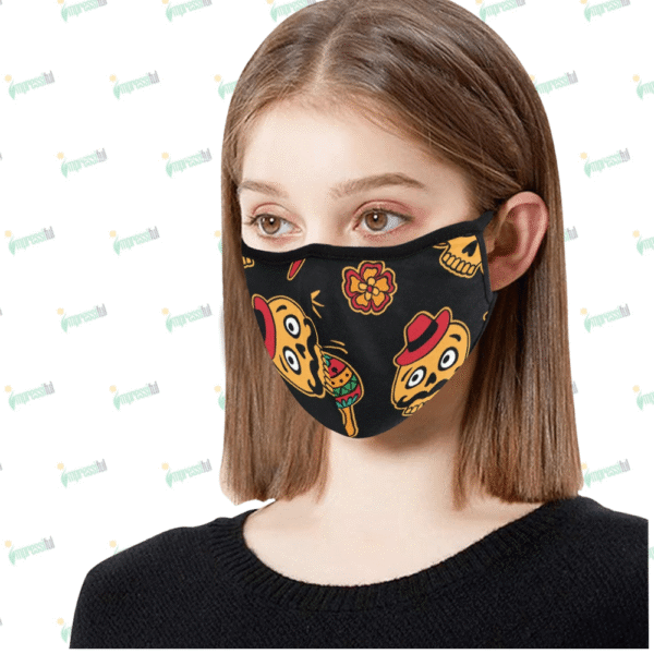 Custom 3D Fabric Dust Cover (Pack of 3)(6 Filter Included) (M03)