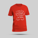 "No Thanks" Bold Graphic Multicolor Round Neck T-Shirt